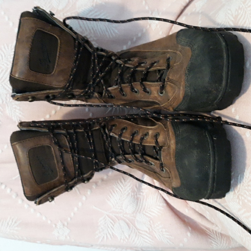 Danner gore tex leather high top boots mens size 14